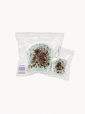 Mint choco slow rebound squishy toy set in clear zip pouch