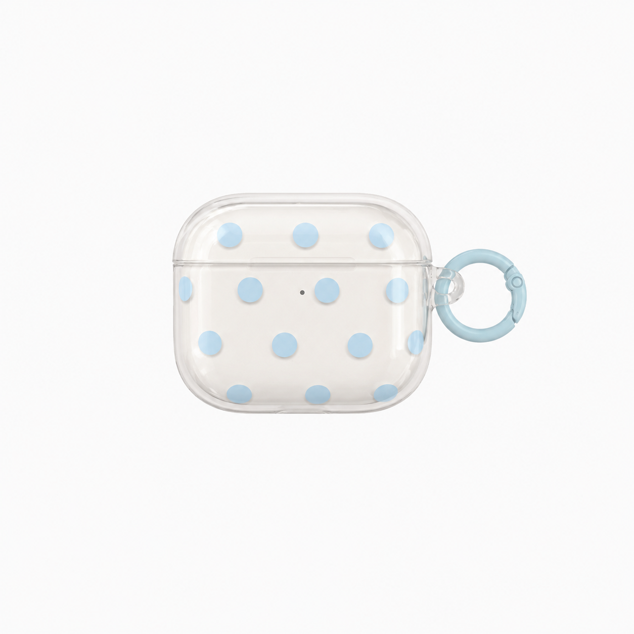 Polka Dot Soft AirPods Case - Blue
