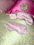 Pink Leopard 22 Momme Mulberry Silk Sleep Mask
