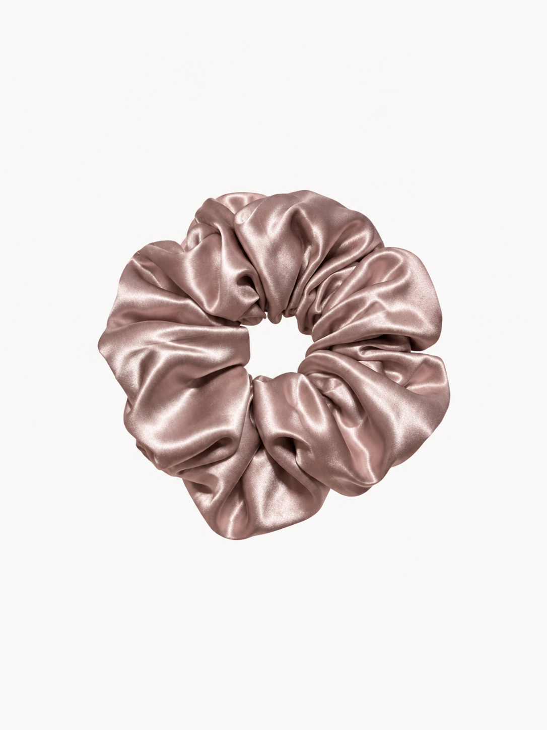 Dusty Rose Oversized 22 Momme Mulberry Silk Scrunchie