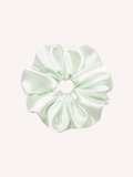 Mint Green Oversized 22 Momme Mulberry Silk Scrunchie